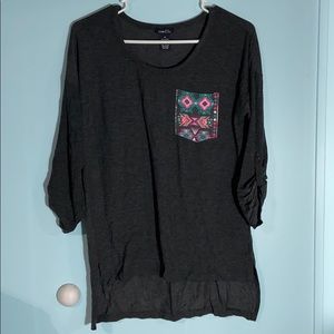 rue 21 long-sleeve t-shirt